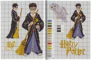 Schema punto croce Harry Potter 2