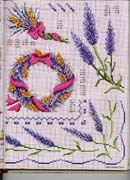 Schema punto croce Lavanda-c2