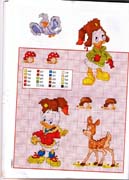 Schema punto croce Le-giovani-marmotte-16