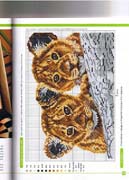 Schema punto croce Leoncini