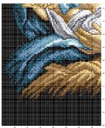 Schema punto croce Madonna-avignone-3