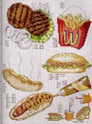 Schema punto croce Mc-donald