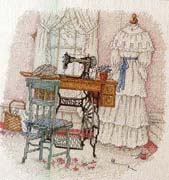 Schema punto croce Memoria-ricamo