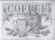 Schema punto croce Miscela-arabica