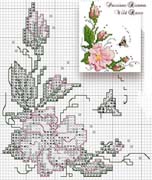 Schema punto croce Motivi-floreali-22