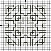 Schema punto croce Motivi-mandala-16