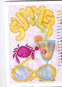 Schema punto croce Motivi-mare-8