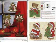 Schema punto croce Orsetti Alberello