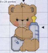 Schema punto croce Orsetto-baby-biberon-2