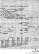 Schema punto croce Paesaggio-7