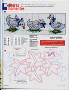 Schema punto croce Paperelle