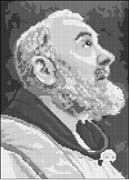 Schema punto croce Pio