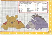 Schema punto croce Pooh-eeyore
