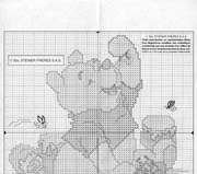 Schema punto croce Pooh-infantile-1
