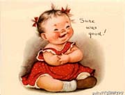 Schema punto croce Pupetta