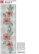 Schema punto croce Rosas-2