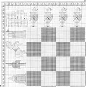 Schema punto croce Scacchiera-1