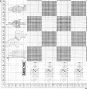 Schema punto croce Scacchiera-3