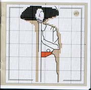 Schema punto croce Sensualita-donna-10