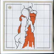 Schema punto croce Sensualita-donna-11