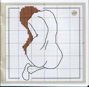 Schema punto croce Sensualita-donna-12