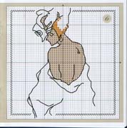 Schema punto croce Sensualita-donna-6