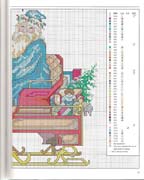 Schema punto croce Slitta-babbonatale-2