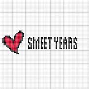 Schema punto croce Smeet-years