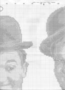 Schema punto croce Stanlio-e-onlio-7