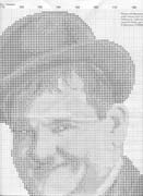 Schema punto croce Stanlio-e-onlio-8