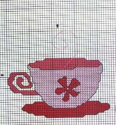 Schema punto croce Tazza-piccola