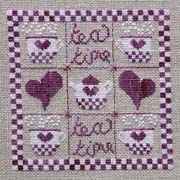 Schema punto croce Teatime