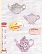 Schema punto croce Teiere-1