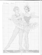 Schema punto croce Tema-ballerine-4