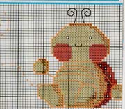 Schema punto croce Temi-asciugamano-5