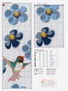 Schema punto croce Temi-asciugamano