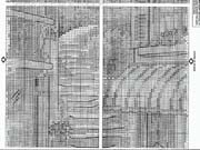 Schema punto croce Toscana Estiva 3