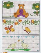 Schema punto croce Tre-motivi