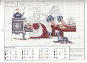 Schema punto croce Venerdi