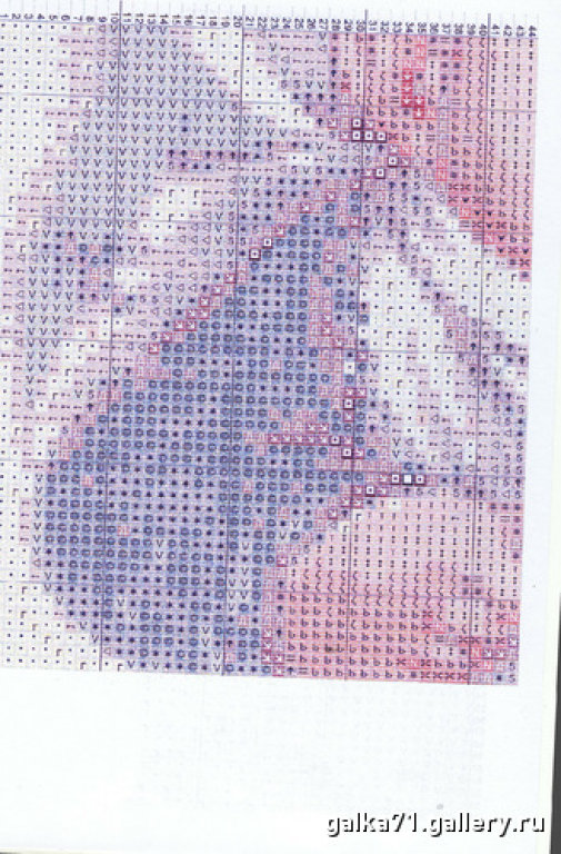 Schema punto croce Soffio candeline 4