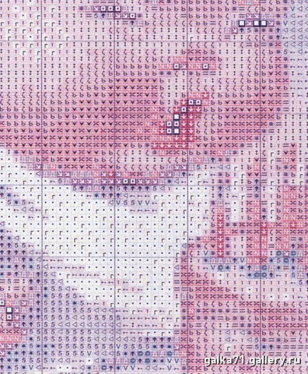 Schema punto croce Soffio candeline 6