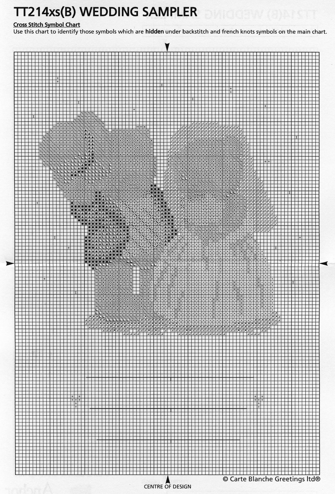 Schema punto croce Sposi maggio 1