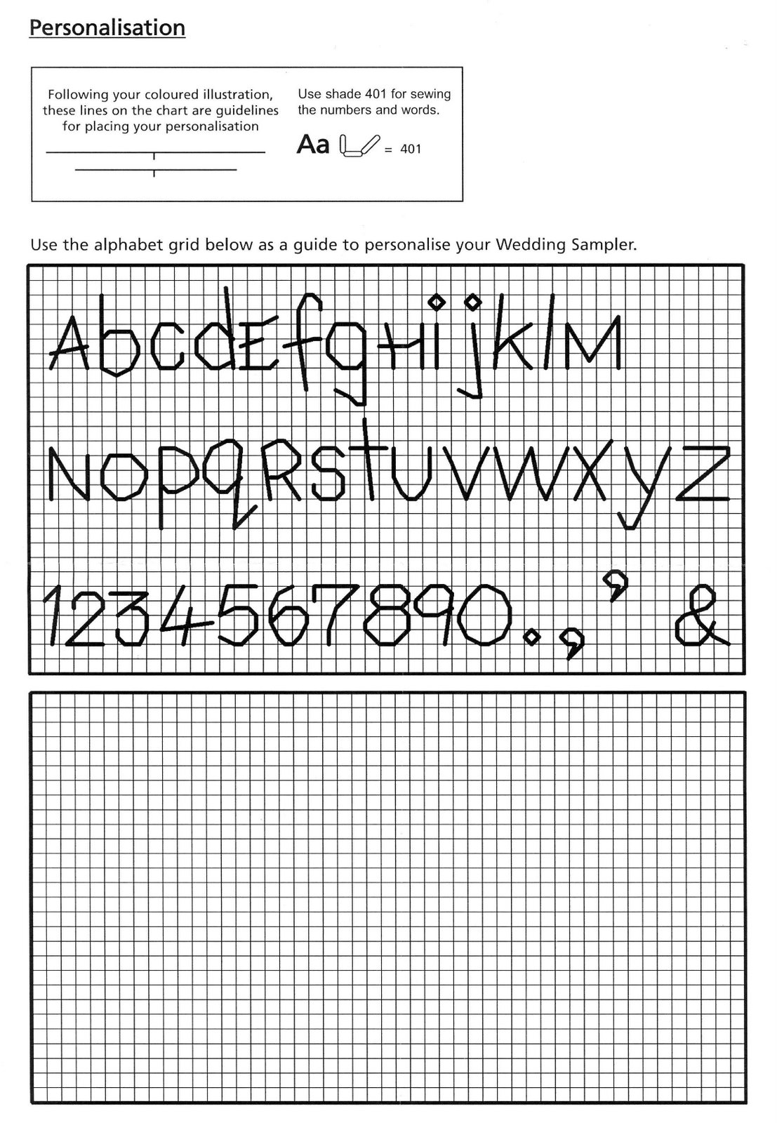 Schema punto croce Sposi maggio 4