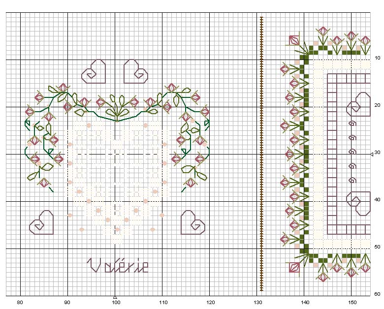 Schema punto croce Tema 2