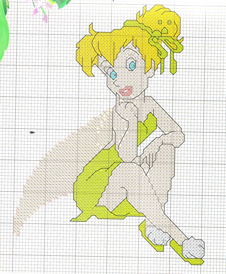 Schema punto croce Trilly 2