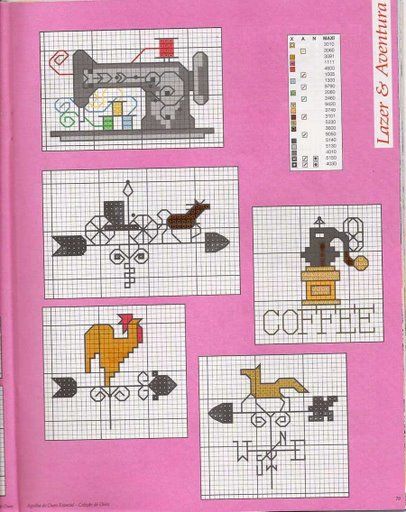 Schema punto croce Vari