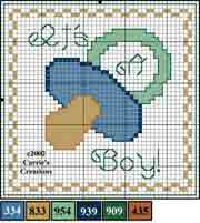 Schema punto croce Ciuccio