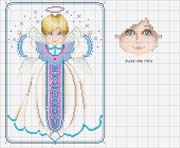 Schema punto croce angioletto2