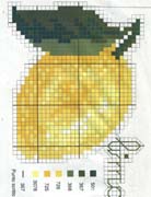 Schema punto croce limone2