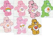 Schema punto croce orsetti cuore3